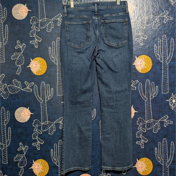 Madewell Denim Mid Rise Kick Out Jeans Arlen Wash Blue Women's Size 26 - Picture 7 of 11